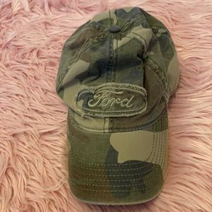 Camo Ford fitted hat